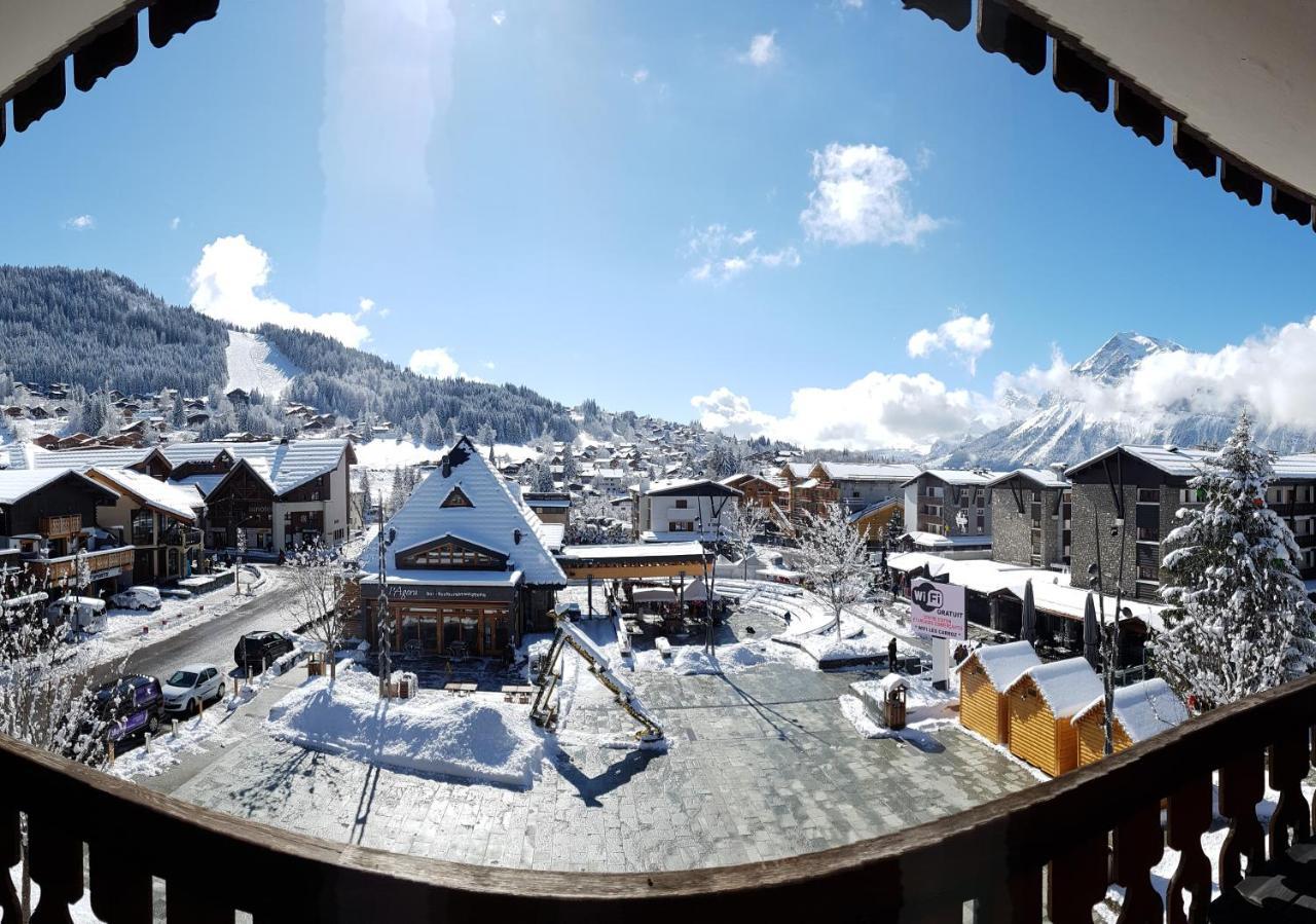 Apartament Bellevue Centre, Wifi, Mountain View Les Carroz d'Araches Zewnętrze zdjęcie