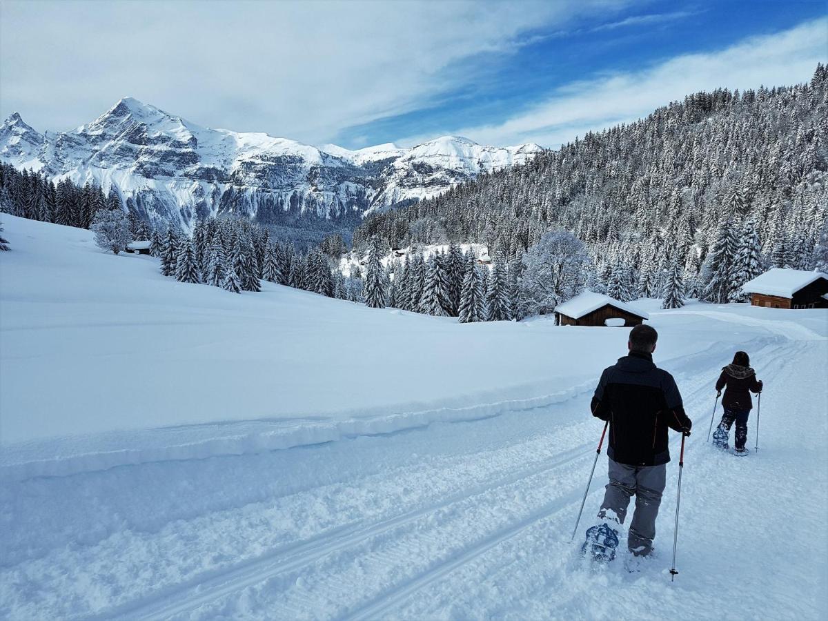 Apartament Bellevue Centre, Wifi, Mountain View Les Carroz d'Araches Zewnętrze zdjęcie