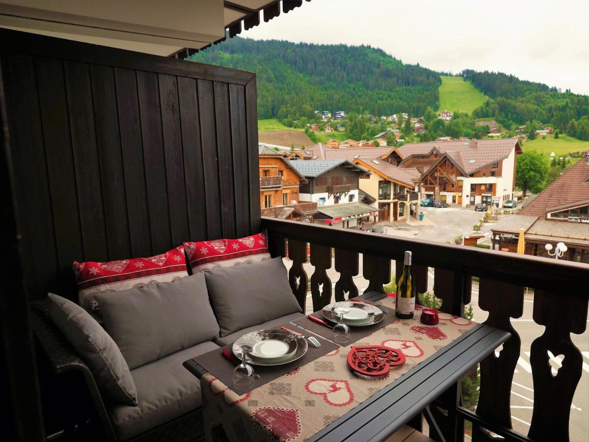Apartament Bellevue Centre, Wifi, Mountain View Les Carroz d'Araches Zewnętrze zdjęcie