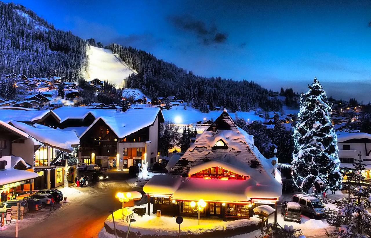 Apartament Bellevue Centre, Wifi, Mountain View Les Carroz d'Araches Zewnętrze zdjęcie