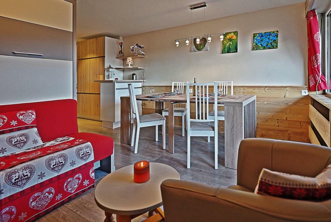 Apartament Bellevue Centre, Wifi, Mountain View Les Carroz d'Araches Zewnętrze zdjęcie