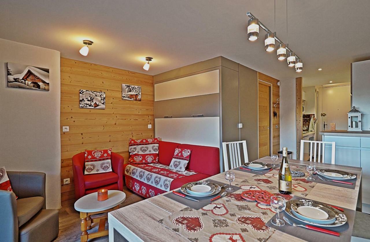 Apartament Bellevue Centre, Wifi, Mountain View Les Carroz d'Araches Zewnętrze zdjęcie