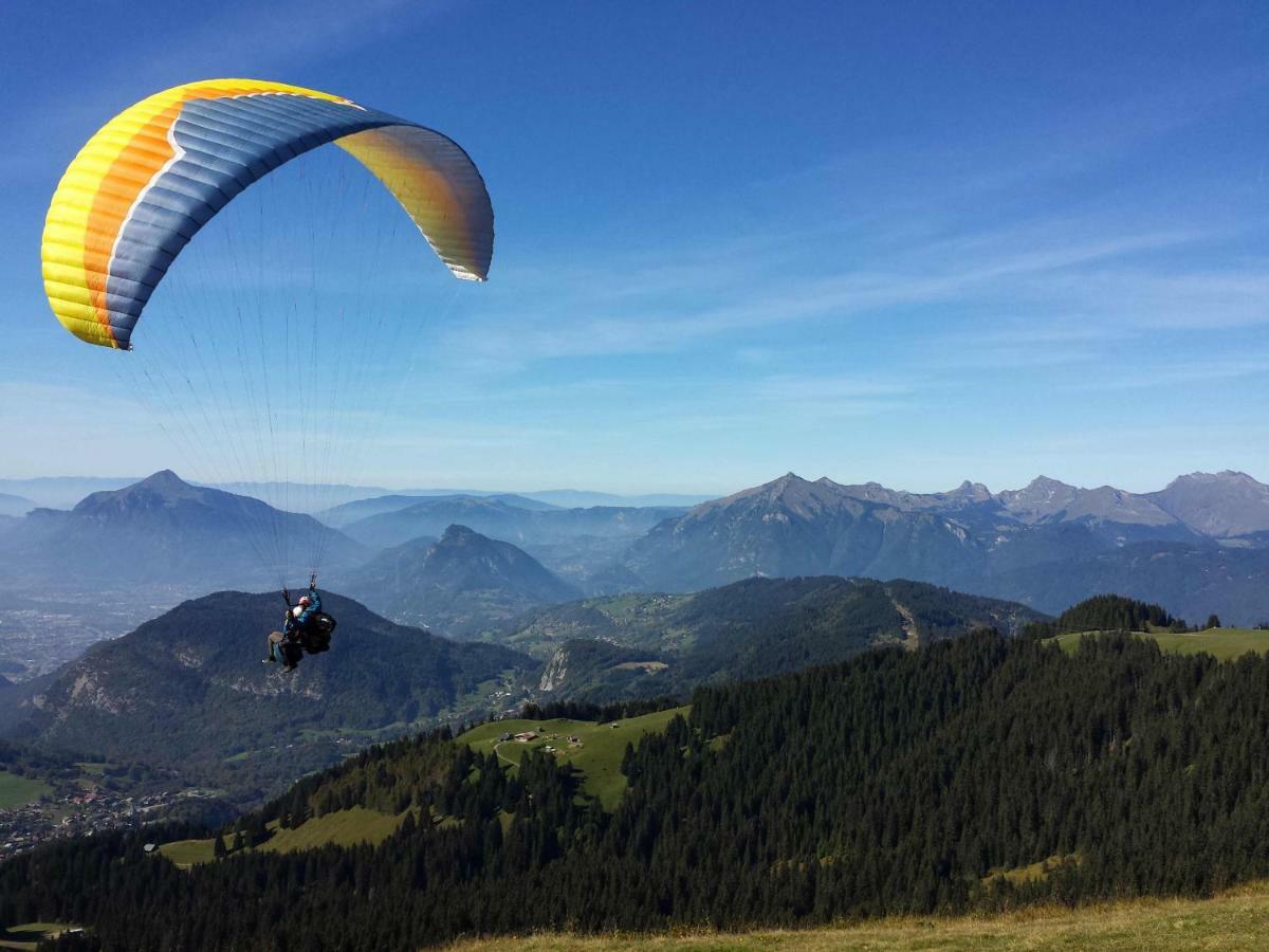 Apartament Bellevue Centre, Wifi, Mountain View Les Carroz d'Araches Zewnętrze zdjęcie