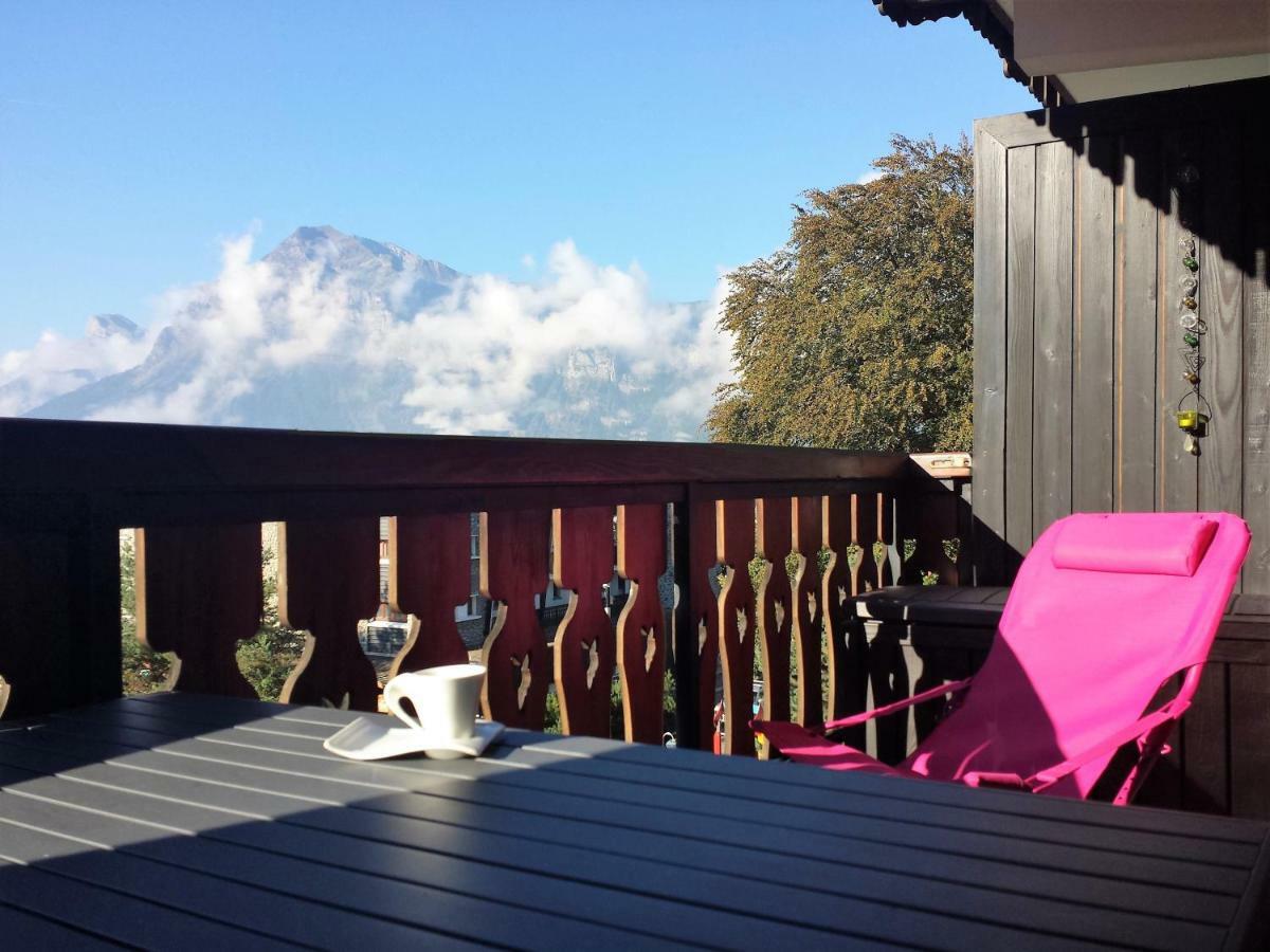 Apartament Bellevue Centre, Wifi, Mountain View Les Carroz d'Araches Zewnętrze zdjęcie